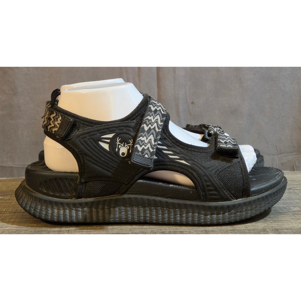 KuaiLu Orthopedic Walking Sandals Women's Size 8.5 Black White